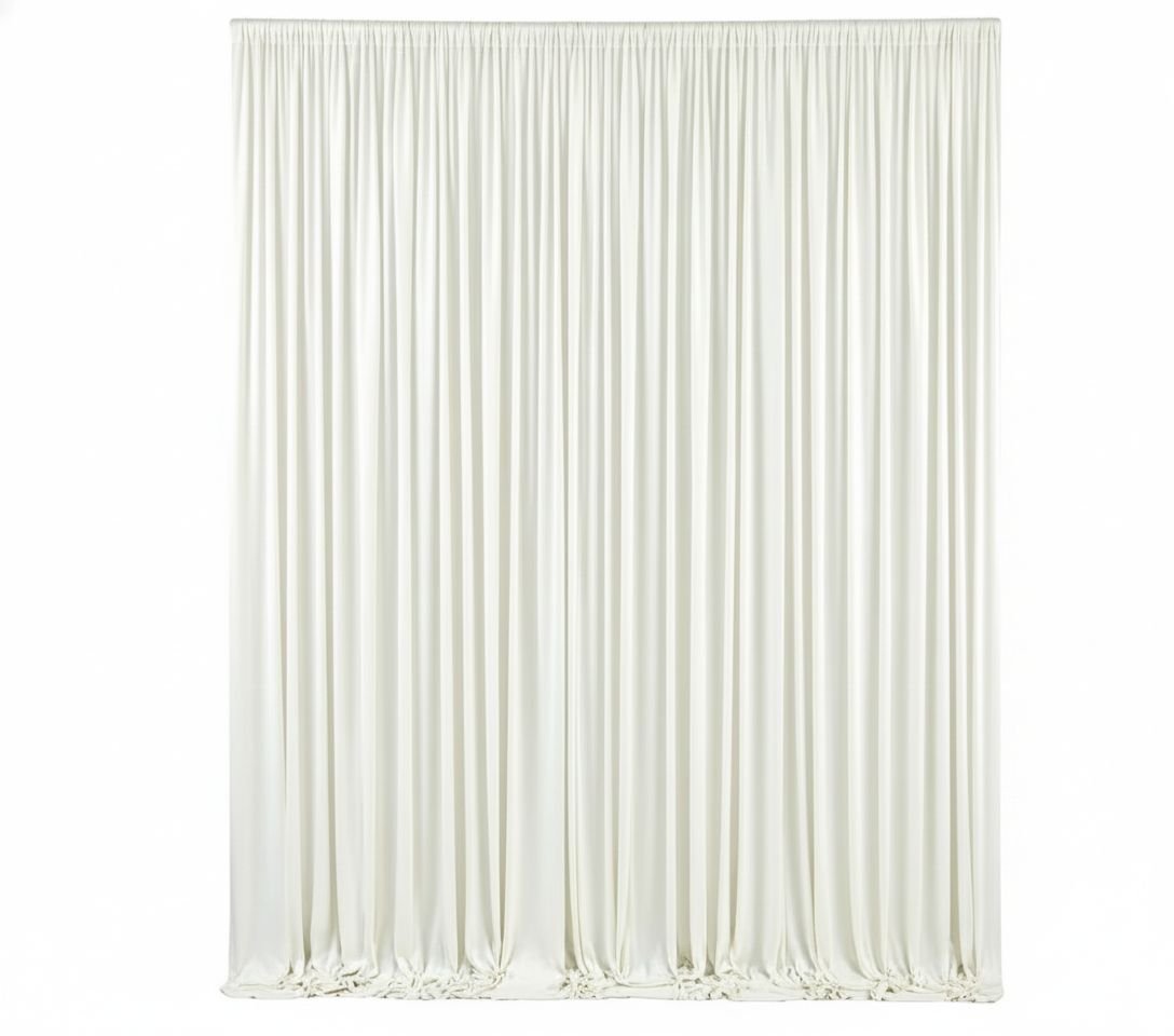Beige Drapes